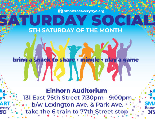 March 30 19 Saturday Night Social At Einhorn Auditorium Smart Recovery Nyc